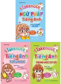 Combo Take Note - Sổ Tay Tiếng Anh (MEGA) (Bộ 3 Cuốn)