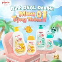 Combo tắm gội Pigeon 700ml và 200ml cùng màu