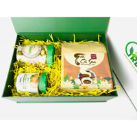 [COMBO TẶNG HỘP QUÀ TẾT] Tinh Bột Củ Sen, Trà Củ Sen, Hộp Hạt Granola Mix 5 Vị