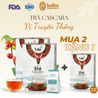 COMBO Tặng Quà - 2 Hộp Trà Cà Phê Cascara LAKA 100gr, 100% quả cà phê tươi chín mọng, công nghệ Enzyme độc quyền