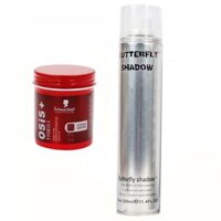 Combo tạo kiểu tóc - Sáp Osis và gôm xịt Butterfly Shadow