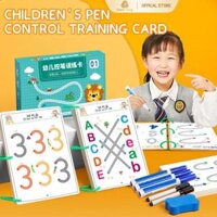 Combo Tập Tô Vẽ Thông Minh Xóa Được 64 Trang Tặng 6 Bút Đồ Chơi Giáo Dục Cho Bé 2 3 4 5 Tuổi