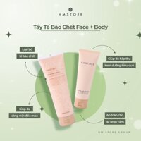 Combo Tẩy Da Chết Mặt & Body HM STORE - Scrub Peeling Skin 400ML