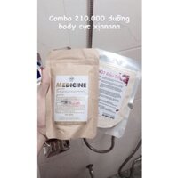 COMBO TẨY DA CHẾT & Ủ TRẮNG DA [ KÈM QUÀ + HỖ TRỢ PHÍ SHIP ]