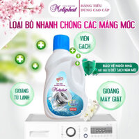 Combo Tẩy lồng máy giặt+ tẩy gioăng cao su hàng sinh học Meliphat đánh bay mọi vết bẩn cứng đầu