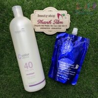 COMBO Tẩy tóc Inebrya + Oxi trợ nhuộm cao cấp NOUVELLE - TN