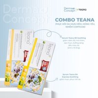 Combo Teana phục hồi da mụn viêm, mỏng yếu, nhiễm corticoid 40ml