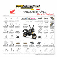 COMBO Tem Dán Xe Máy HONDA MSX GROM Đời 2022 phiên bàn đặc biệt - Hàng Chính Hãng HONDA Nhập Khẩu Thái Lan .