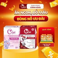 Combo Thạch ăn liền Cjel Filatos & Cjel Iron- Hỗ trợ ăn ngon, sức khoẻ dồi dào