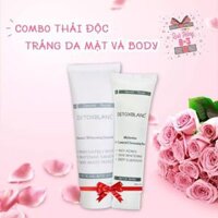 Combo thải độc da mặt và body DETOX BLANC