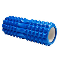 Combo Thảm Tập Yoga 6mm,Con Lăn Massage Ống Lăn Dãn Cơ Foam Roller BLUE- Bóng tập yoga size 65cm Tập Gym, Yoga, Thể Hình hàng nhập khẩu - 6001S-BLUE