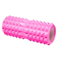 Combo Thảm Tập Yoga 6mm,Con Lăn Massage Ống Lăn Dãn Cơ Foam Roller BLUE- Bóng tập yoga size 65cm Tập Gym, Yoga, Thể Hình hàng nhập khẩu - 6001S-PINK