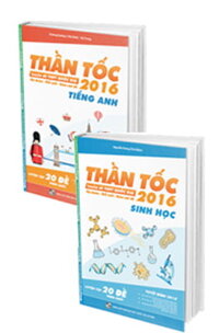 Combo Thần Tốc Luyện Đề THPT Quốc Gia 2016 - Tiếng Anh + Sinh Học