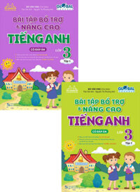 Combo The Langmaster - Bài Tập Bổ Trợ Và Nâng Cao Tiếng Anh Lớp 3 - Tập 1  2 Có Đáp Án - Global Success Bộ 2 Cuốn MT