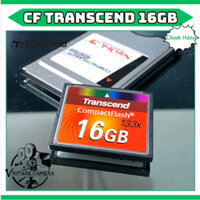 Combo thẻ nhớ Transcend CF 16GB và đầu đọc PCMCIA