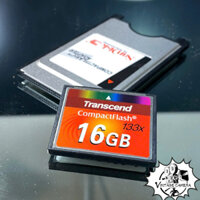 Combo thẻ nhớ Transcend CF 16GB và đầu đọc PCMCIA