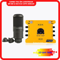 COMBO THIẾT BỊ LIVESTREAM BIGO MICRO SM-8B & XOX K10 2020