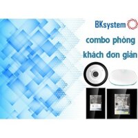 Combo thiết bị thông minh dùng cho phòng khách đơn giản có camera 3D,bộ điều khiển tivi,máy lạnh, công tắc đèn 6 trong 1