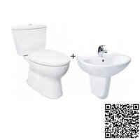 Combo Thiết bị vệ sinh TOTO CS300DT3Y1-LHT240CS - Pimisi