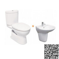 Combo Thiết bị vệ sinh TOTO CS325DRT3-LHT300CR - Pimisi