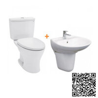 Combo Thiết bị vệ sinh TOTO CS735DT3-LHT300CR - Pimisi
