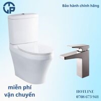 Combo thiết bị vệ sinh Toto Bồn Cầu CS948DT Vòi Lavabo TVLM108RU