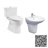 Combo Thiết bị vệ sinh TOTO CS302DT10-LHT300CR - Pimisi