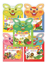 Combo Thỏ Con Khéo Tay: Bé Tô Màu (Bộ 5 Cuốn)