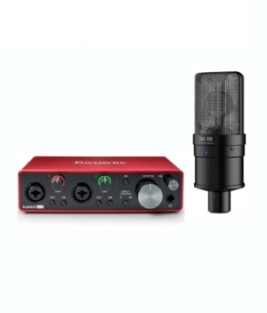 Bộ thu âm Focusrite 2i2 Gen3 + Micro Takstar SM8B