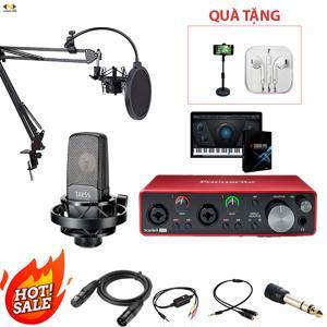 Bộ thu âm Focusrite 2i2 Gen3 + Micro Takstar TAK55