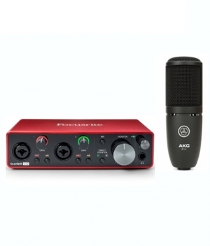 Bộ thu âm Focusrite 2i2 Gen3 + Micro AKG P120