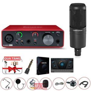 Bộ thu âm Focusrite Solo Gen 3 +  Micro Technica AT2020