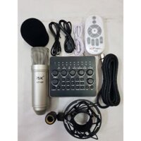 COMBO THU ÂM LIVESTREAM ISK AT 100 SOUND CARD V10 BH 6 THÁNG ĐỔI MỚI