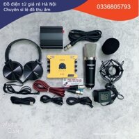 combo thu âm Livestream TakStar PC K600 và Icon Upod Pro tặng kèm tai nghe úp xịn sò