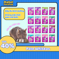 [COMBO] Thức ăn cho mèo 12 gói Pate Whiskas 80gr dành cho mèo trưởng thành
