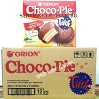 Combo Thùng 8 Hộp Bánh ChocoPie 396g Tiện Lợi Khi Sử Dụng Ngon Hơn Khi Để Lạnh | Soicon Official