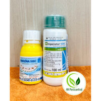 "Combo" thuốc diệt côn trùng chính hãng cho gia đình, văn phòng - Fendona 10SC (chai 50ml) + Imperator 50EC (chai 100ml)