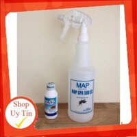 Combo thuốc và bình phun diệt muỗi