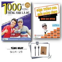 Combo Tiếng Anh Mất Gốc 1000 Từ Vựng Tiếng Anh là Đủ  Gặm Tiếng Anh Mỗi Ngày cùng Woo Bo Hyun