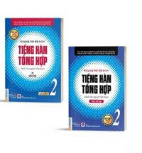 Combo Tiếng Hàn Tổng Hợp dành cho người Việt Nam Sơ Cấp 2 Giáo trình màu và sbt - Ban Quyên - SBT