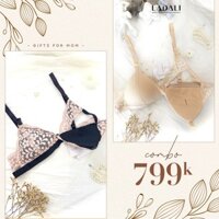 [COMBO TIẾT KIỆM] 2 Áo Lót Cho Bé Ti + Áo Lót Bầu 2N1 Hai Trong Một Ladali