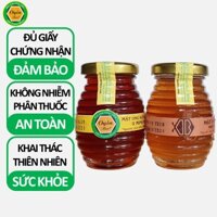 [Combo tiết kiệm 2 lọ 100ml]: Mật ong ruồi và Mật ong rừng tràm U Minh, Khai thác CHUẨN THIÊN NHIÊN 100%, OGINBEE