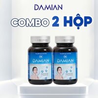 COMBO TIẾT KIỆM 2 Lọ Viên Uống DAMIAN Ngăn Ngừa Lão Hóa, Dưỡng Trắng, Trẻ Hóa Làn Da