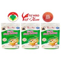 [Combo Tiết Kiệm] 3 gói cháo tấm Thành Râu ăn dặm dinh dưỡng cho trẻ em (Cháo nấu, Không chứa sữa)