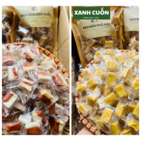 Combo tiết kiệm 500g Kẹo dừa Cafe muối + 500g Kẹo dừa phô mai