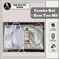 Combo Tiết Kiệm Đai Rung Nóng Giảm Béo + Gel Tan Mỡ 200ml