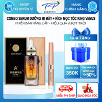COMBO Tiết Kiệm: Serum Dưỡng Mi và Mày King Venus + Serum Kích Mọc Tóc King Venus