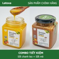 [Combo Tiết Kiệm] Sốt Chanh Leo + Sốt Mè - Chua Thanh Ngọt Mát, Thơm Thơm Béo Ngậy - Tiết Kiệm Hơn, Ngon Hơn