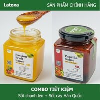 [Combo Tiết Kiệm] Sốt Chanh Leo + Sốt Cay Hàn Quốc - Chua Thanh Ngọt Mát, Cay Nhẹ - Tiết Kiệm Hơn, Ngon Hơn