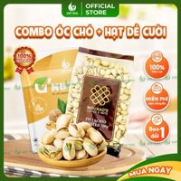 【Combo Tiết Kiệm】Óc Chó G'Nut Vỏ 250g Mỹ + Hạt Dẻ Cười Mourad's Úc 500g Chuẩn Nhập Việt Thái Organic